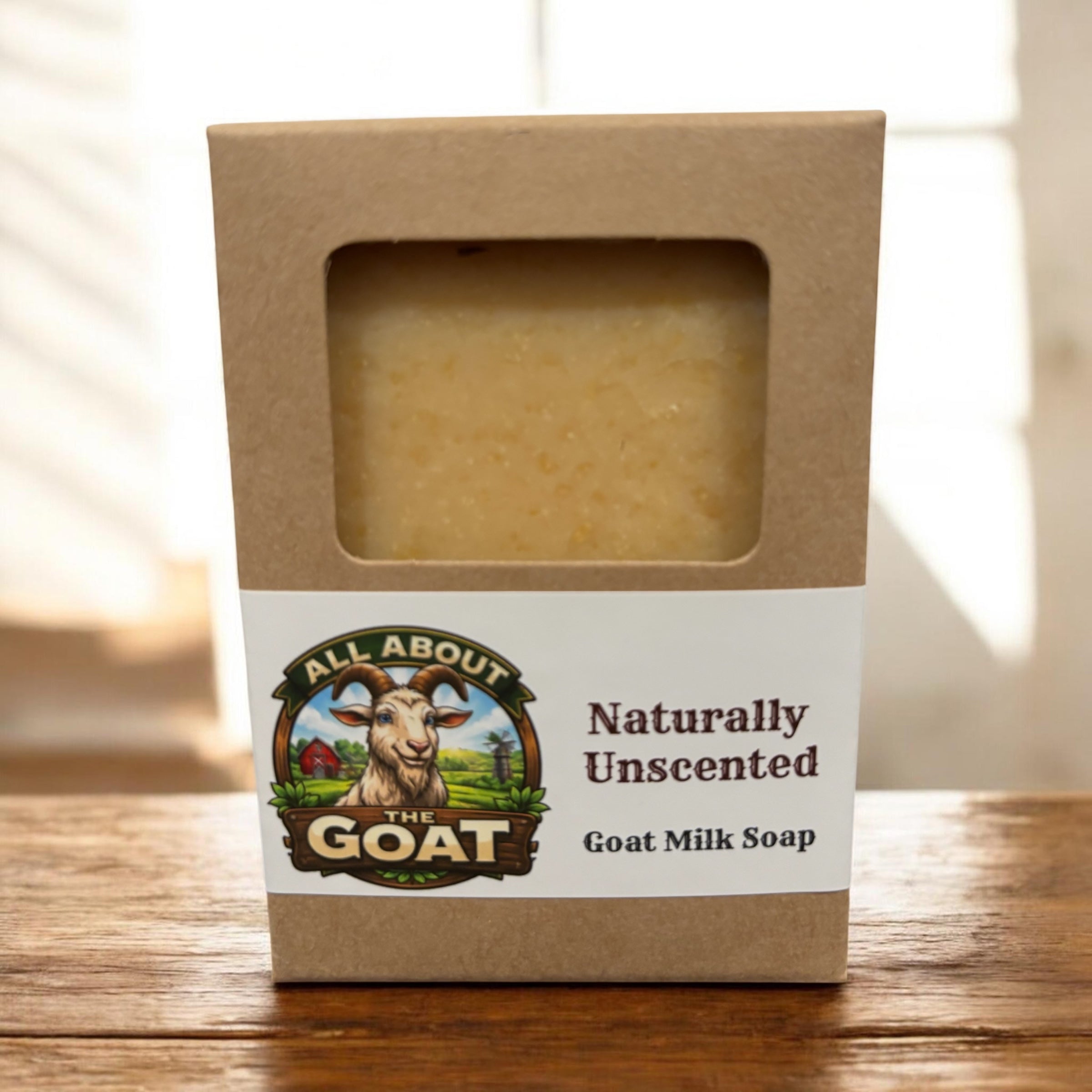 "Naturally Unscented" Goat Milk Soap - 5oz