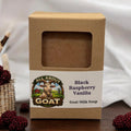 "Black Raspberry Vanilla" Goat Milk Soap - 5oz