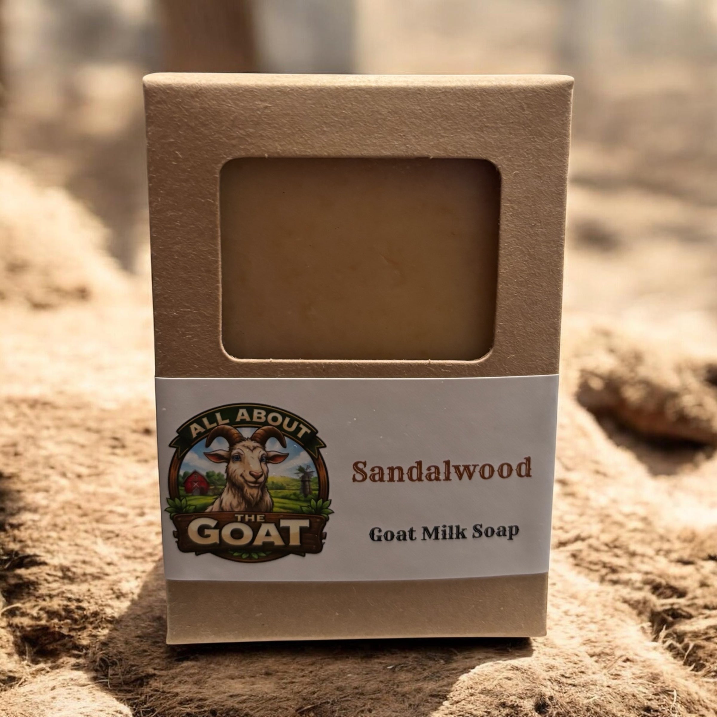 "Sandalwood" Goat Milk Soap - 5oz