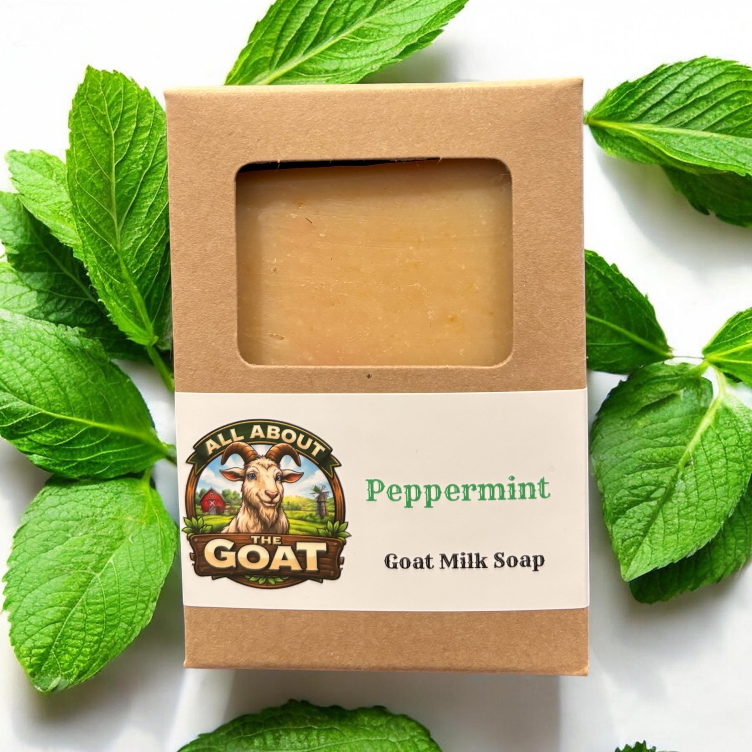 "Peppermint" Goat Milk Soap - 5oz