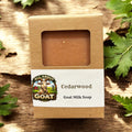 "Cedarwood" Goat Milk Soap - 5oz