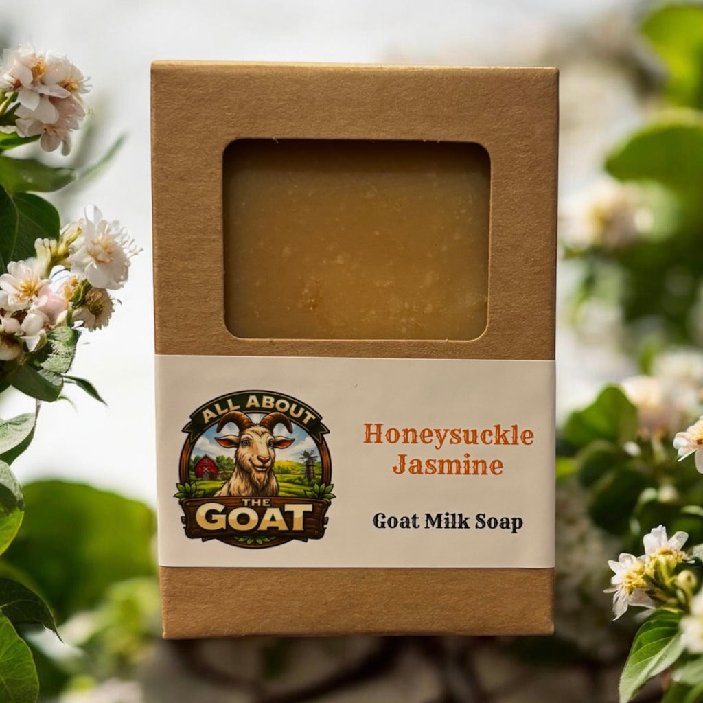 "Honeysuckle Jasmine" Goat Milk Soap - 5oz