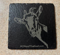Slate Goat Coasters